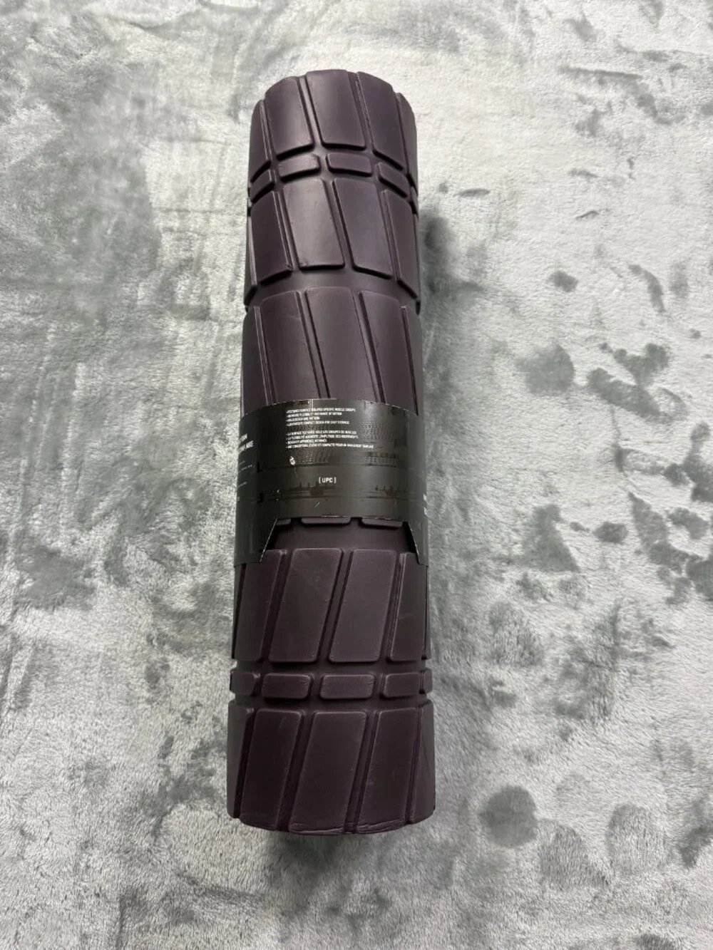 New Nike Textured Foam Roller Purple Hollow Massage Grid Full Body Yoga Training